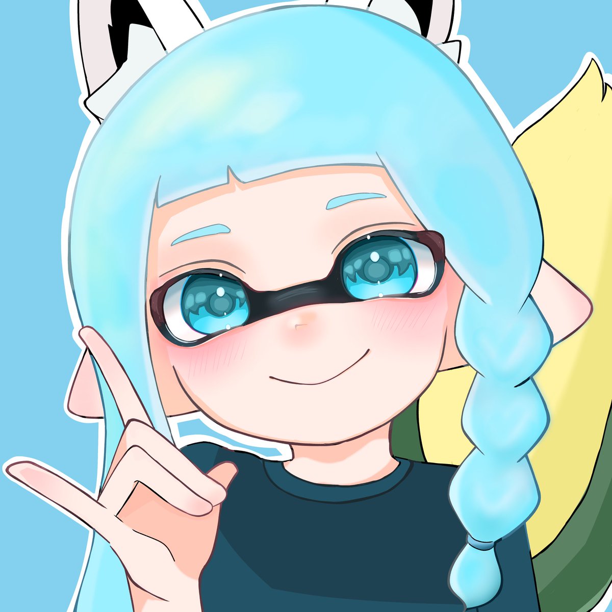 nyaaaasc2's tweet photo. @yuki_3160 こんこんきーつね！◍˃ᵕ˂◍ https://t.co/0n5rRssL9F