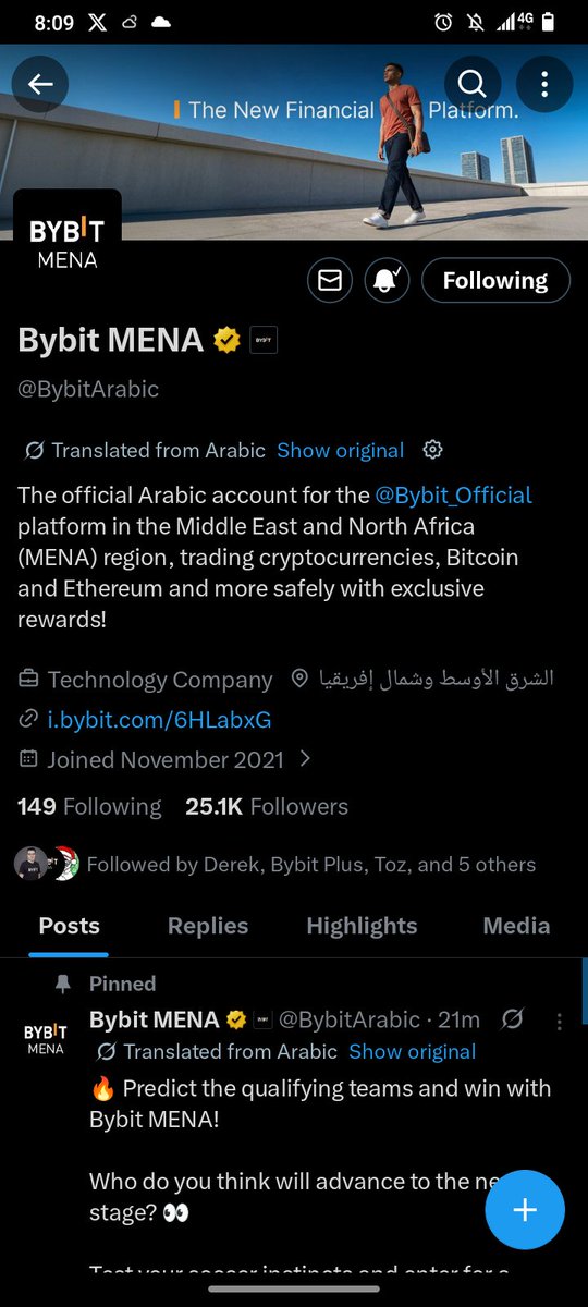 amna_pmln's tweet photo. @BybitArabic بناءً على التوقعات القوية، أتوقع تأهل كل من السعودية 🇸🇦، المغرب 🇲🇦، مصر 🇪🇬، وقطر 🇶🇦 إلى المرحلة القادمة. حماس كبير لهذه البطولة، وبالتوفيق للجميع!🔥

@_ttdante 
@Aaliya_Luqman 
@alex_fazel 
@alpha_tg6919 
@decent_moon786 
@naeemkhan1862 
@Crypto__Haris 
@chartexpt 

@BybitArabic https://t.co/8UTOQQbqph