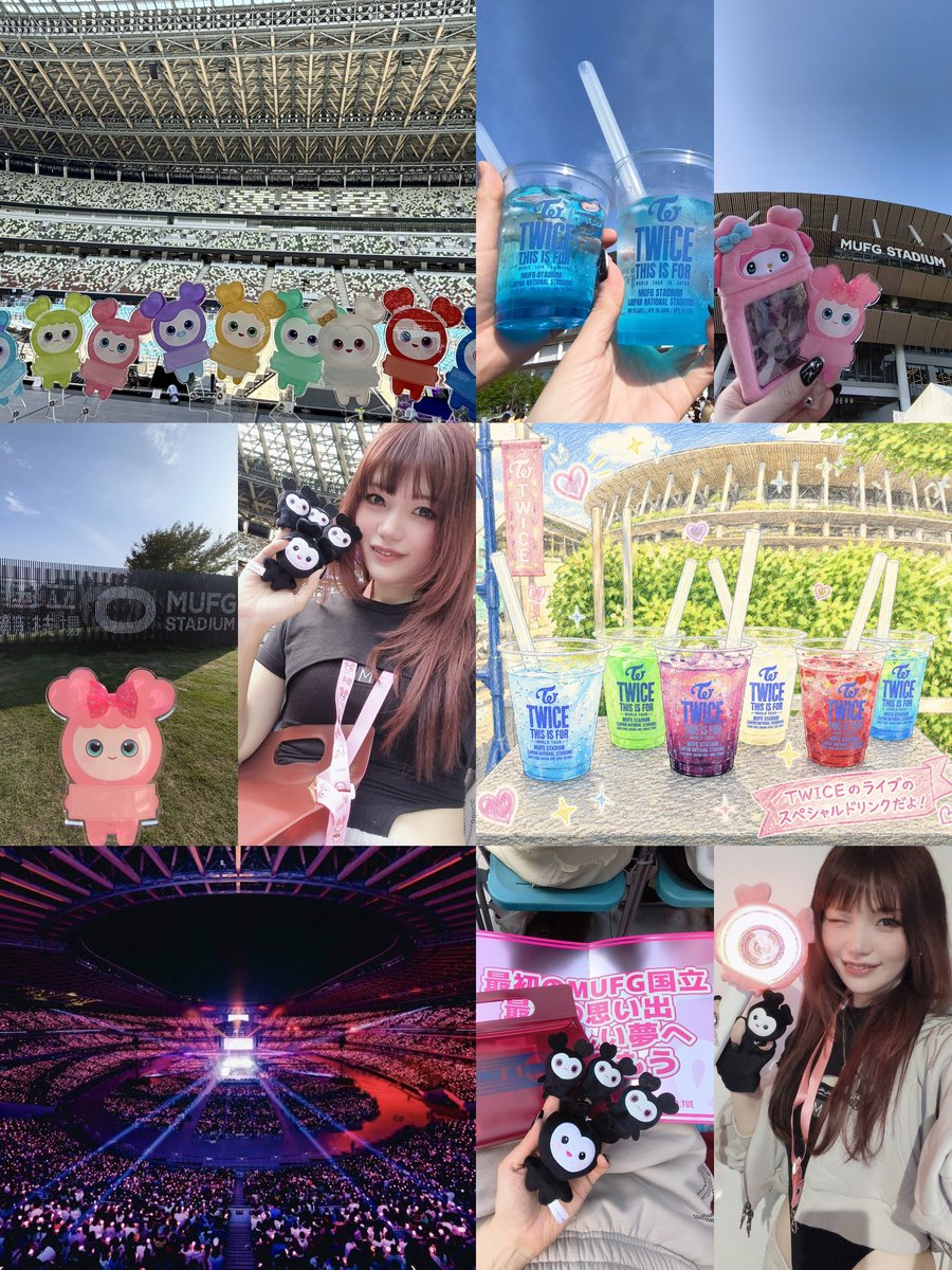 4/28 #TWICE国立DAY3 🎤 国立3日目は初のアプグレで6連番✨掛け声ガチ