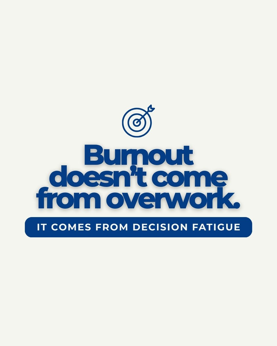 thecourseagency's tweet photo. Burnout doesn’t come from overwork.
It comes from making 100 decisions your systems should be handling.

You haven’t built a Course Business OS - yet.

📋 Document your decisions
✅ Delegate with clarity
🚀 Scale with less chaos

Share if this resonates.
#OnlineCourseAgency https://t.co/1klE31x29l