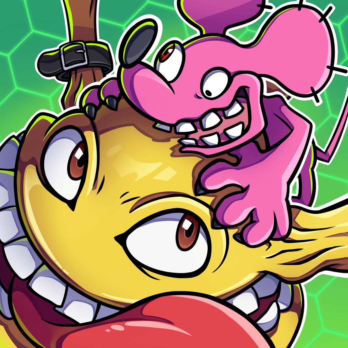 Michamiwart's tweet photo. The iconic duo is back!

Digital monster: net driver by @AliceStudios22
Free in https://t.co/VbsO6nID7H

#Digimon #デジモン ⁠#NetDriver #Tyumon #Chuumon #Sukamon #PlatinumSukamon https://t.co/lBo4X0mIhG