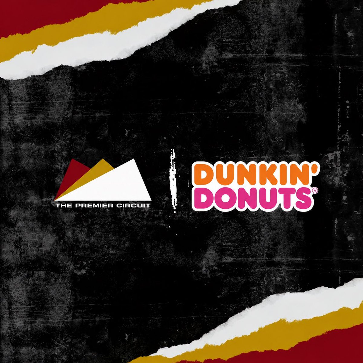 TPCircuit's tweet photo. The Premier Circuit runs on competition... and now, runs on Dunkin’. ☕🍩

We're excited to welcome Dunkin' as an official sponsor of the Premier Circuit! https://t.co/5OKOUzhLZZ