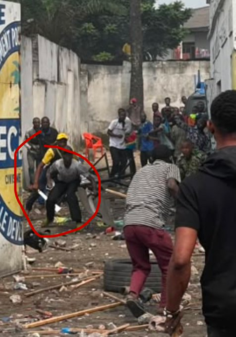 damkup's tweet photo. Faire appel à des Kuluna porteurs de machettes pour semer la pagaille puis se victimiser voilà leur plan, ils ont échoué dans leur schéma funeste. https://t.co/H2IYUJDwbk