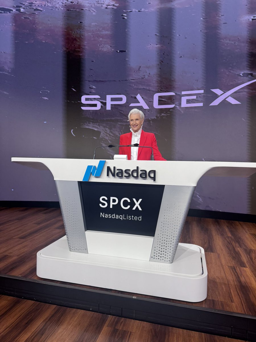 gjurvetson's tweet photo. What an honor to be in NYC for the SpaceX IPO with @mayemusk. Watching a mother celebrate her son’s extraordinary achievement is something truly special. I will remember this day forever. ❤️ https://t.co/ty71PPkkEO
