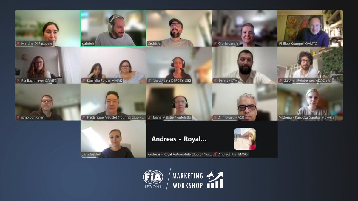 FIARegionI's tweet photo. 🤖Great start to our new AI for Marketing Teams training series!

Today, marketing professionals from FIA Member Clubs explored how generative AI can support campaign planning &amp; everyday marketing work

A big thank you to everyone who joined. Looking forward to the next session🚀 https://t.co/eI8C3CLIab