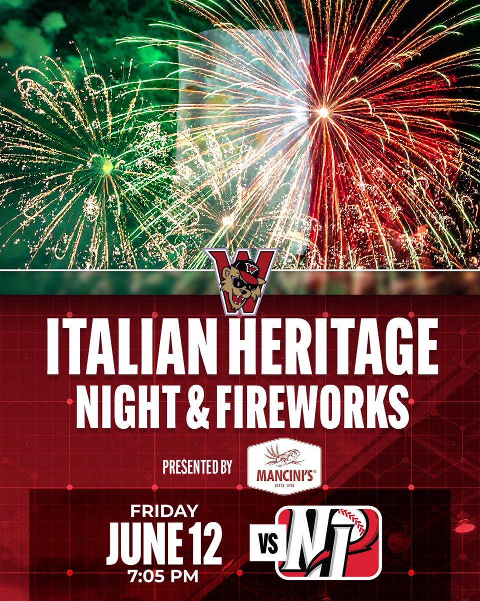 That's amore and baseball ⚾️🇮🇹 It's Italian Heritage Night