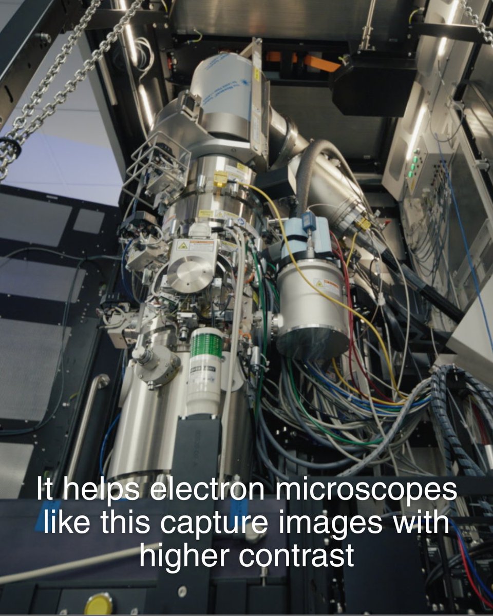 biohub's tweet photo. The laser phase plate is leveling up cryoEM so we can see biology like never before. Learn more: https://t.co/PcuRp9F8mN https://t.co/LD0iNuH6AJ