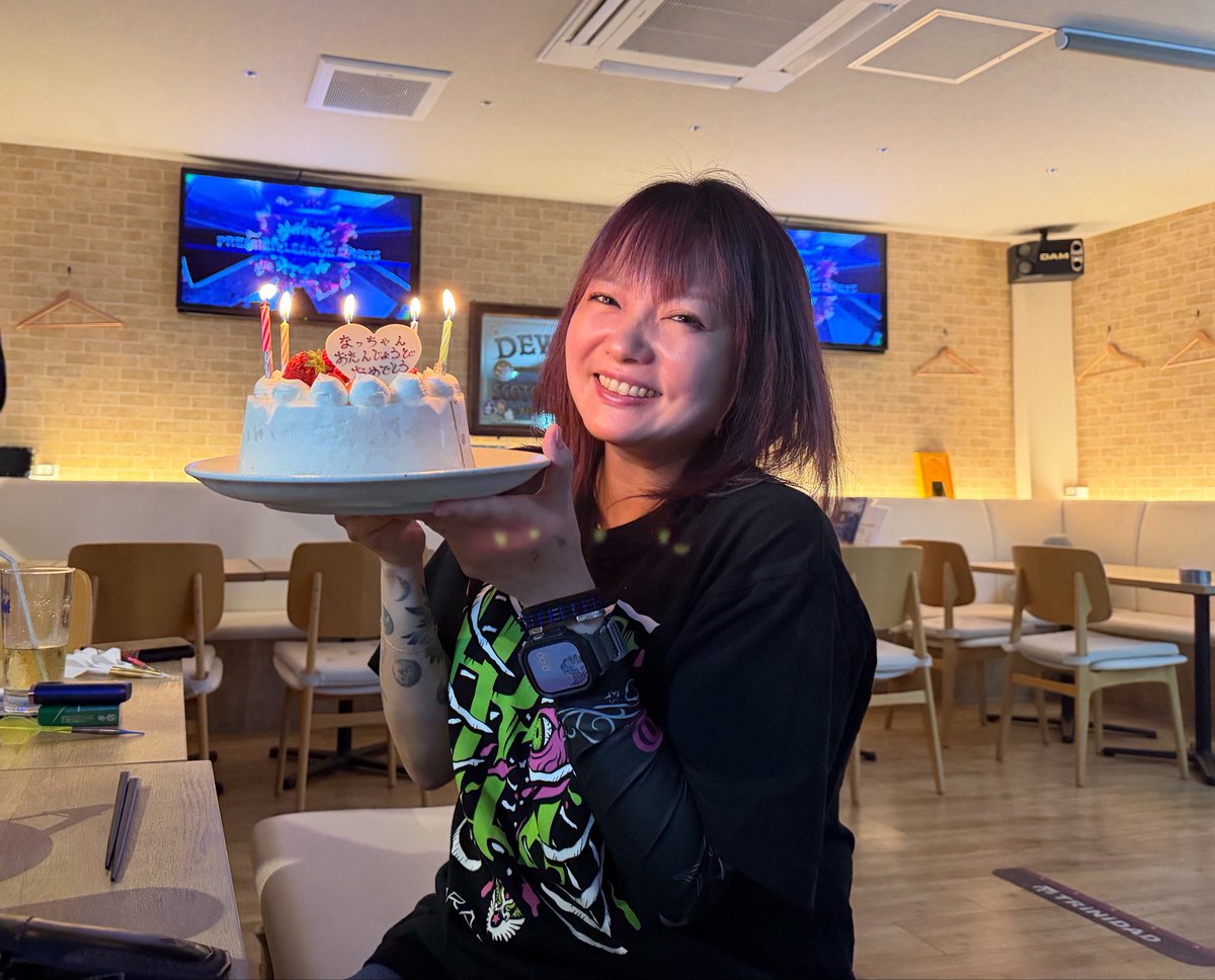 Mon_4198's tweet photo. お夏さん誕生日おめでとう🎂🎉 https://t.co/b6YT7crpnZ