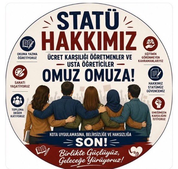 AydoganSu88603's tweet photo. @eceuner12 #şikayetim  Usta ve ucretli öğretmenler Haklarini alamiyor mağduriyetimize ses olun lütfen.. @halktvcomtr @eceuner12  #YarınsızEğitimci
USTA ÜCRETLİ TEK SES https://t.co/CIDNkjmfn5