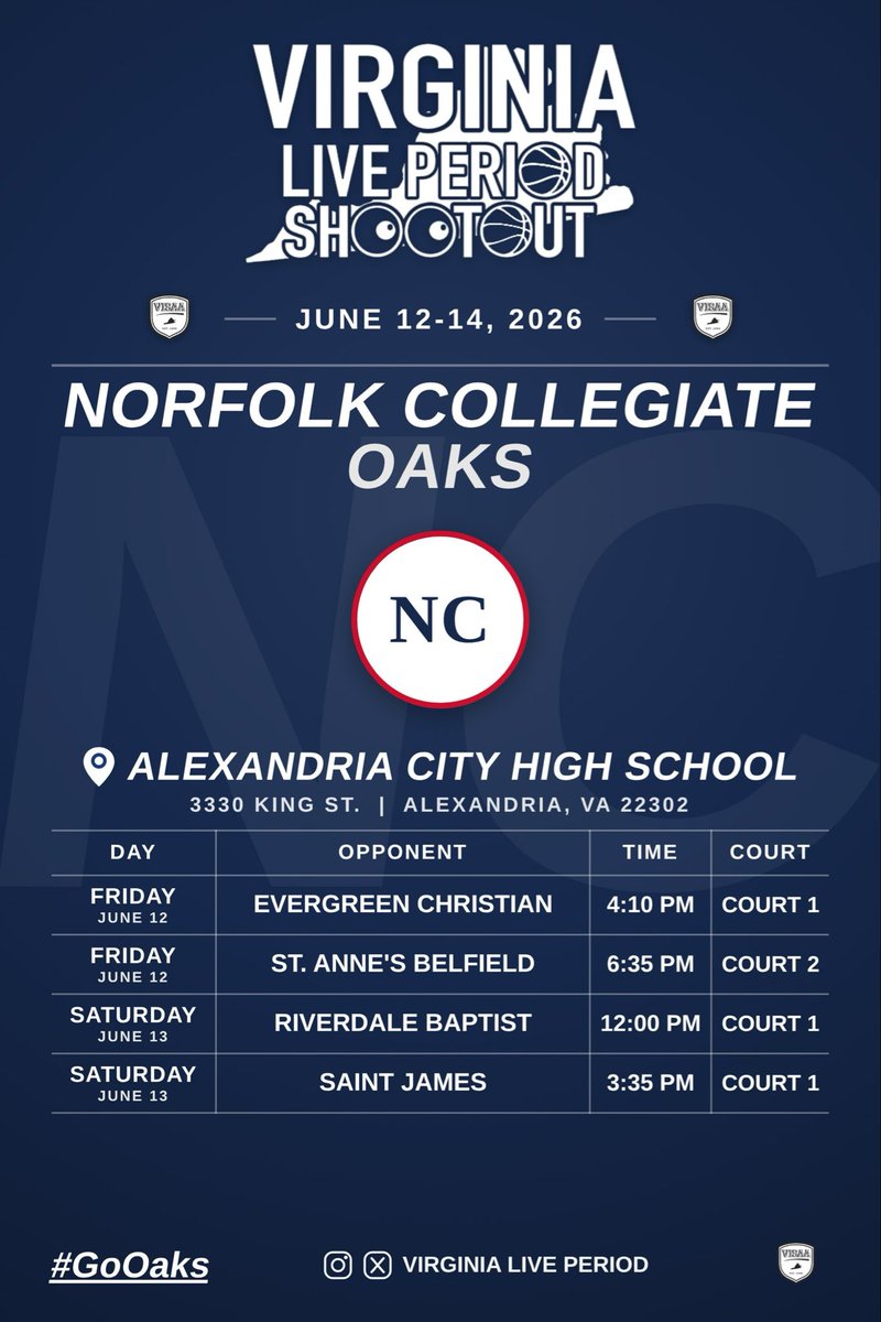 GreysonPad2029's tweet photo. Coaches I will be playing at the @VALivePeriod with @NocoHoops_. Please, come out and watch!!! https://t.co/ft4MBnHQ1v