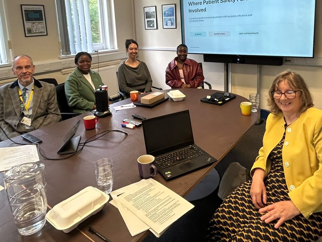 FTMembership's tweet photo. We welcomed our new #patientsafetypartners today👋Delighted to have you join our patient safety team 🤝 #volunteers #promise3 https://t.co/npgFXdDh2h