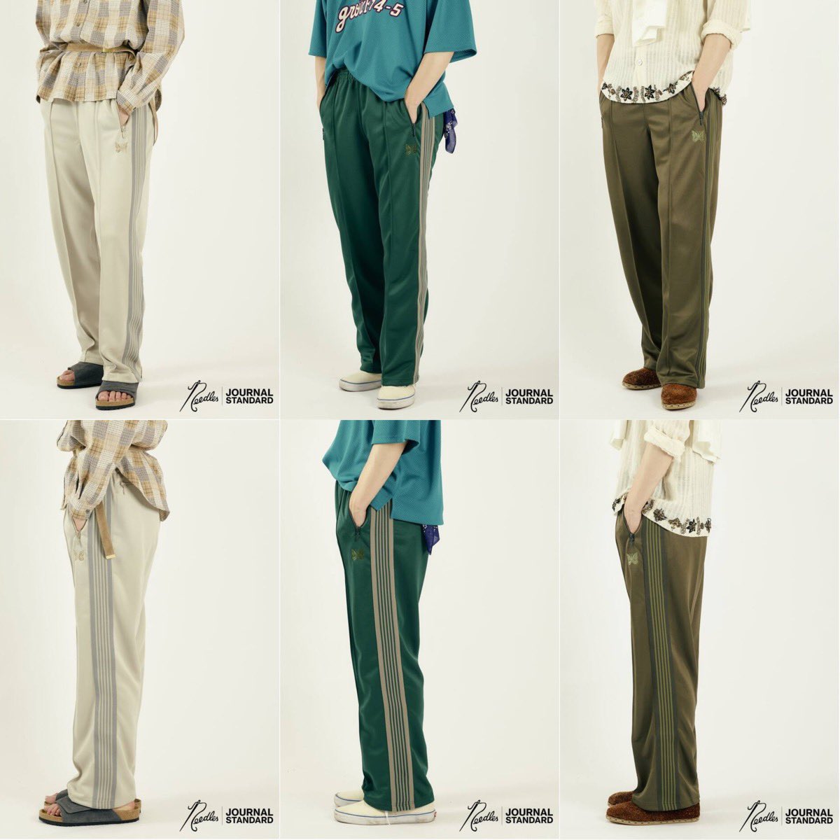 NEEDLES x JOURNAL STANDARD 26SS 別注トラックパンツ “Straight”が
