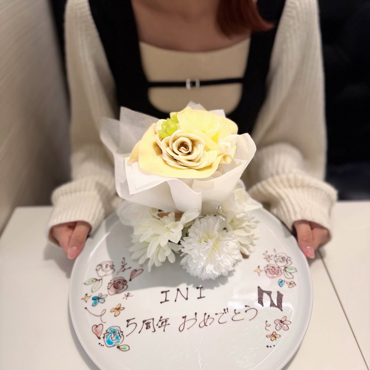 tx_lkw's tweet photo. 結成5周年おめでとう꒰ᐡ⸝ɞ̴̶̷ ·̮ ɞ̴̶̷⸝ᐡ꒱
これからもiniだけが生き甲斐だよー(^⊃•̥∽•̥^)ﾉ🤍

#INI_5th_anniversary
#Special_Thanks_INI
#INI https://t.co/1tb5B3LVtA