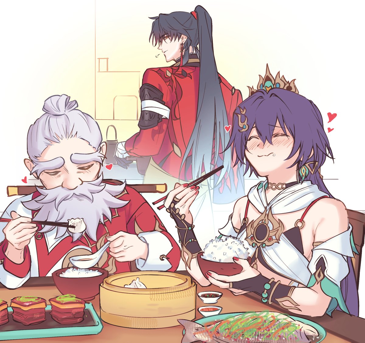 mirukupowda's tweet photo. One day,
#blade #yunli #HonkaiStarRail https://t.co/Knb4jVg2tx