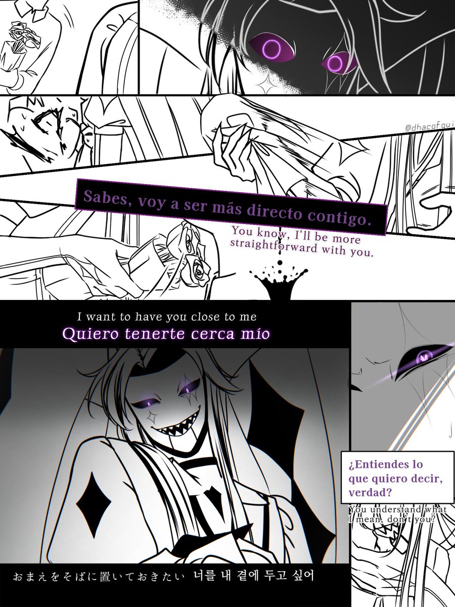 dhacofqui's tweet photo. A friend from a Spanish-speaking country taught me a wonderful Spanish phrase, so I drew a comic!
Thank you, my friend, for teaching me such a wonderful phrase! https://t.co/EUp5GBms4L