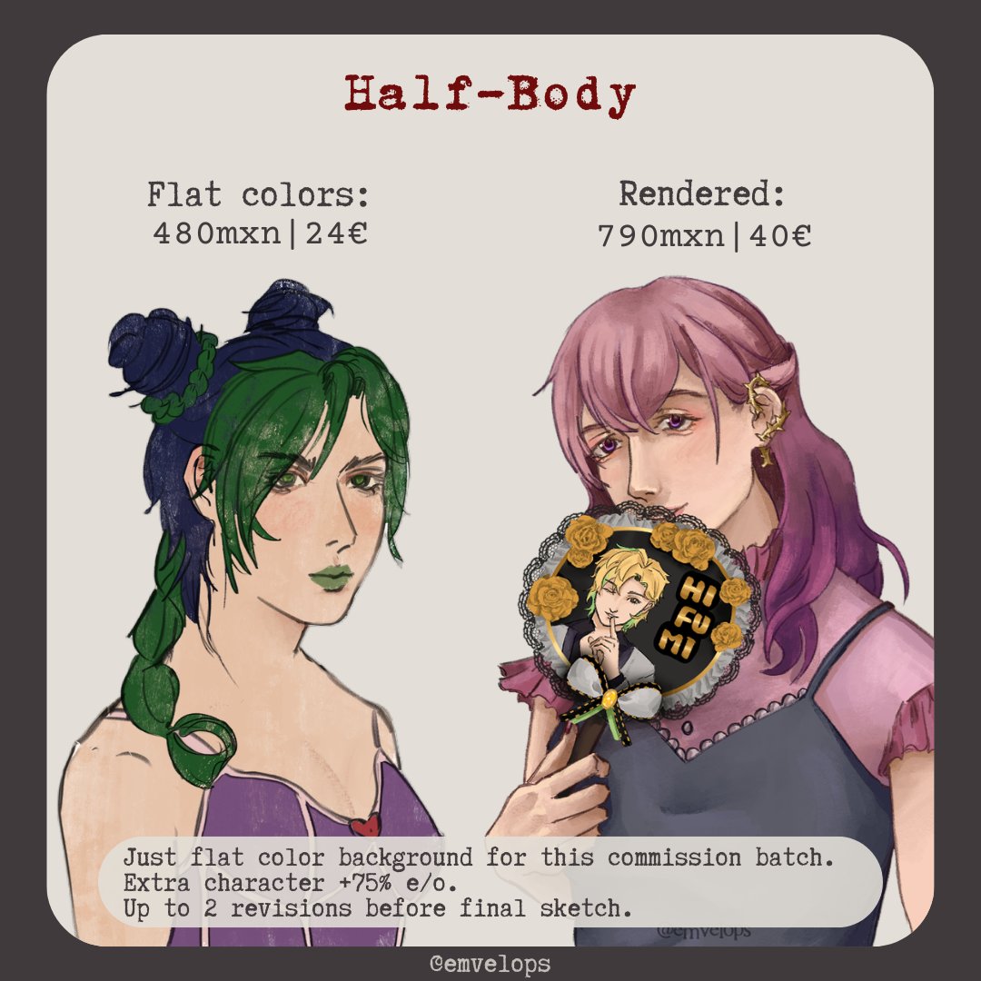 emvelops's tweet photo. ¡Hello! I'm a scholarship student living abroad and im opening some emergency commissions to be able to go back home
Feel free to contact me via DM

Likes and RT's are very much apreciated 🫶 https://t.co/umFP2UZlC0