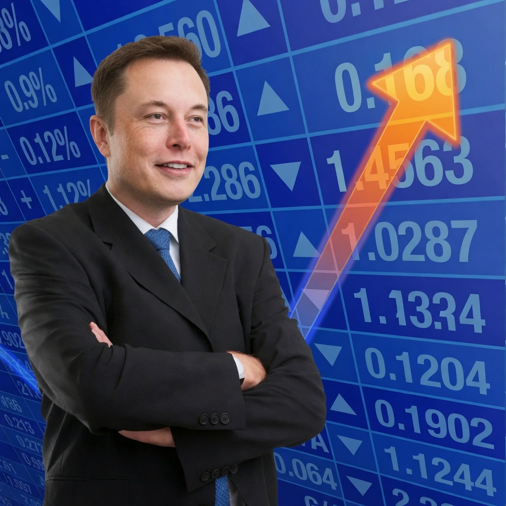 ozthedeployer's tweet photo. Elon steps in front of the ticker board as the ipo arrow goes vertical.

SpaceX IPO launches today, easily narrative of WSB Stonks.

$STONKX https://t.co/IEIvLANr0R