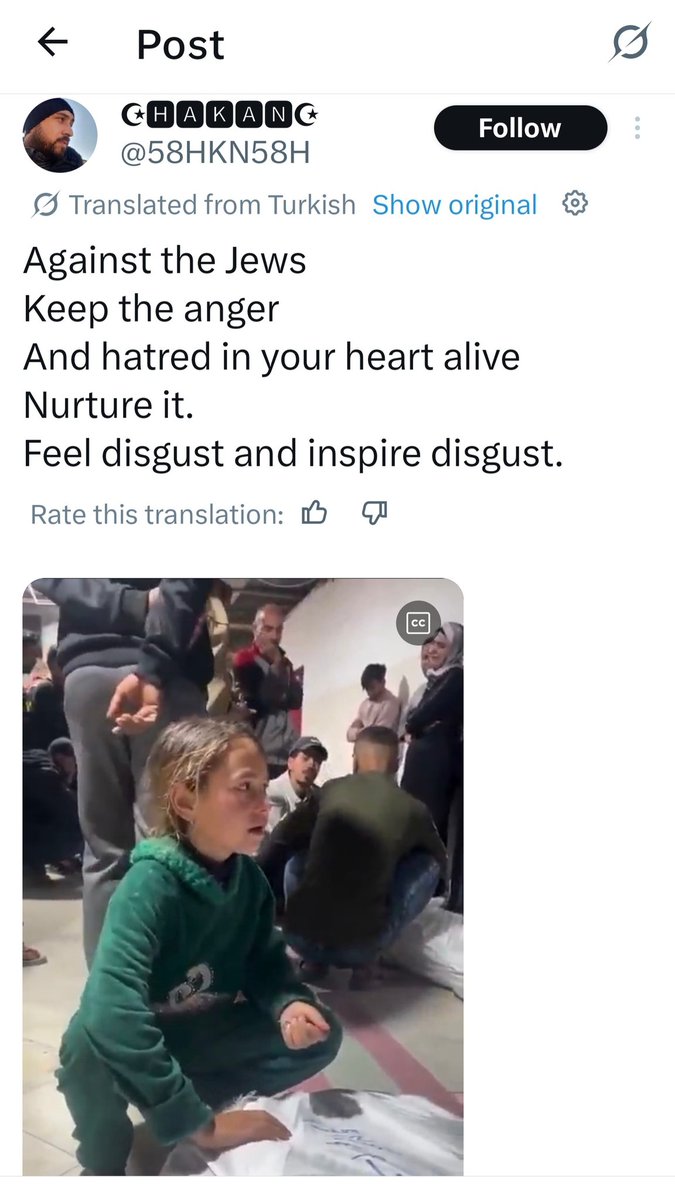 AmIsraelChaiX18's tweet photo. 🚨 𝗛𝗔𝗧𝗘 𝗔𝗟𝗘𝗥𝗧 - 𝗔𝗡𝗧𝗜𝗦𝗘𝗠𝗜𝗧𝗜𝗖 𝗔𝗖𝗖𝗢𝗨𝗡𝗧
@58HKN58H
* Spreading antisemitic hate
These accounts spread toxicity against Jews &amp; Israel.
https://t.co/OywPB1GaZY
𝗥𝗘𝗣𝗢𝗥𝗧 for Hate and for violent speech•𝗕𝗟𝗢𝗖𝗞•𝗥𝗘𝗣𝗢𝗦𝗧
#Antisemitism #ReportHate https://t.co/YlhjdPMGeV