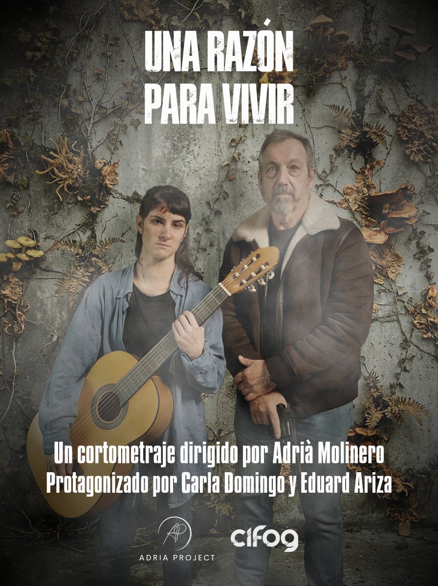 dovimol's tweet photo. Póster oficial de "Una razón para vivir", mi corto  Live Action del remake de #TheLastOfUsPartII
@PlayStationES 
(Fan-film sin lucro. Derechos de Sony/Naughty Dog)
#TLOU2 #Cortometraje #Póster https://t.co/cSFoMkULCj