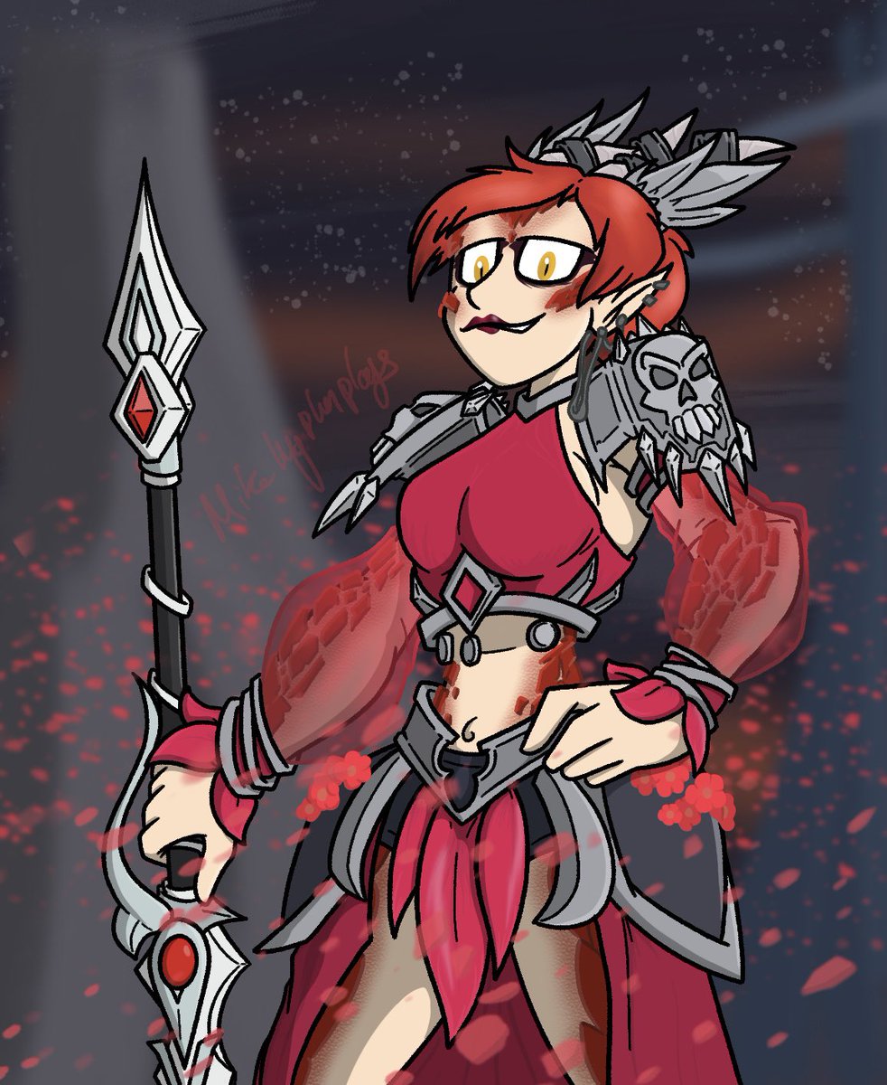 MrCreatorGuy's tweet photo. I drew up a lil fan art of @DragonmawOrc ‘s Dracthyr warrior they made in the ptr they made a while ago 😊 I thought she looked neat so I drew them up! ❤️

#dracthyr #warcraft #fanart https://t.co/q6kiQLc0Hx