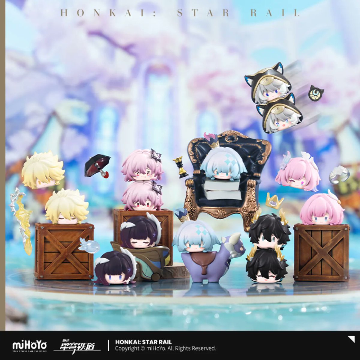 starrail_goods's tweet photo. 『崩壊：スターレイル』より「オンパロス英雄紀シリーズ 超级叠叠乐 第二弾」が中国向けとして発売決定！
●ラインナップ：カスライナ、サフェル、セイレンス、ケリュドラ、長夜月、丹恒・騰荒、キュレネ (各A・Bモデルあり)
https://t.co/YSiEawvLkV
Copyright © miHoYo. All Rights Reserved. https://t.co/ZViRV5zROC