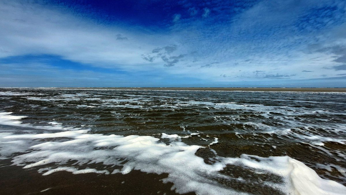 HettieZurMuhlen's tweet photo. Wederom een namiddagloopje๐ถโโ๏ธ
#Ameland #BlikOpOneindig #mooieLuchten #skuum #HardeWind https://t.co/qpq306mHNO