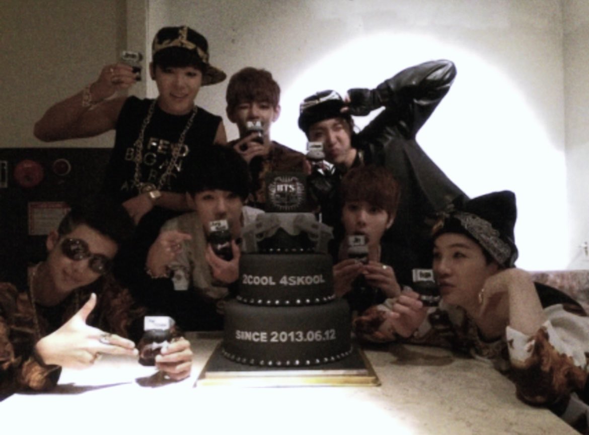 vjungist's tweet photo. happy 13th anniversary to our happiness, bts https://t.co/IYs4msVDd9
