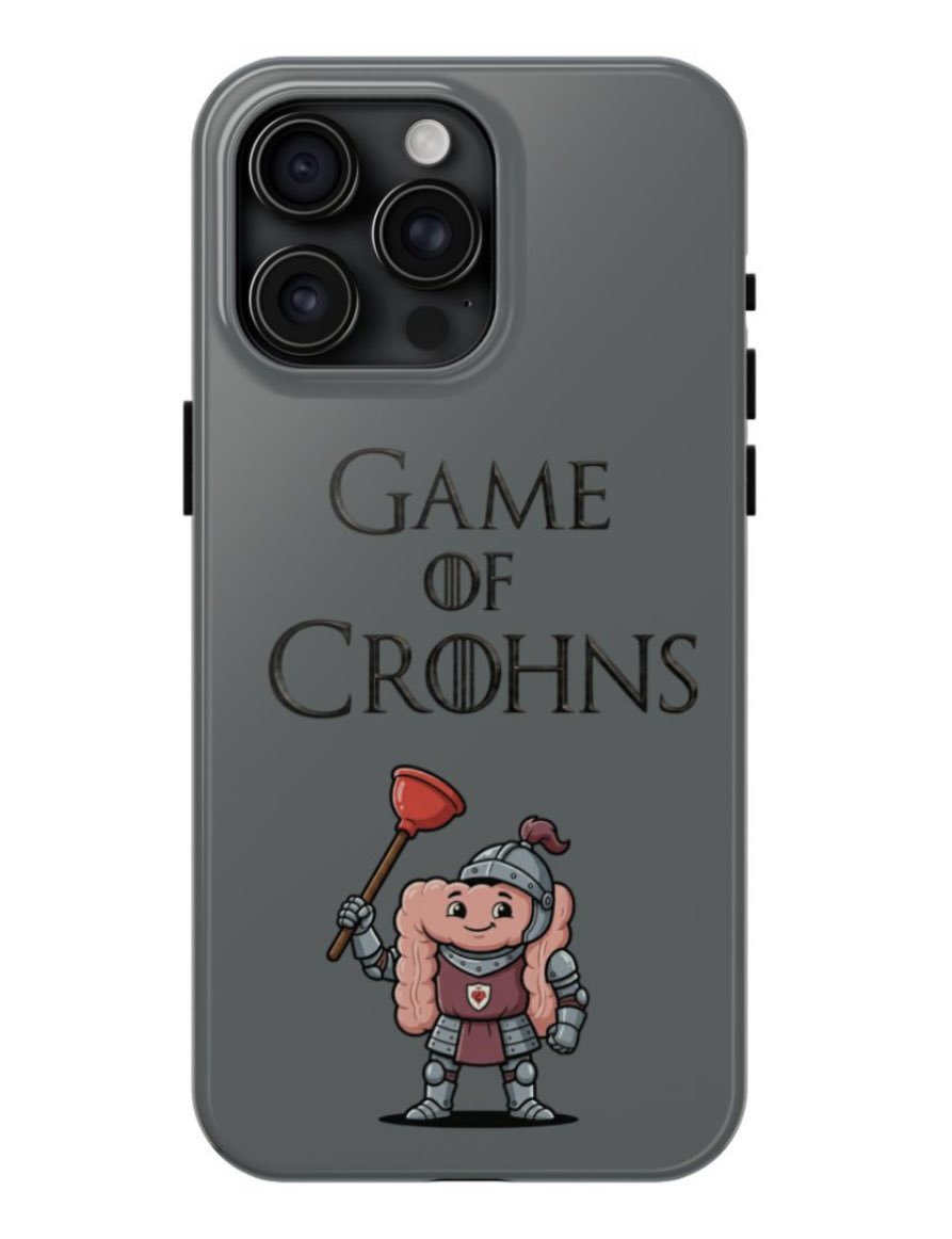 Yep_itsmanders's tweet photo. New phone case now on Etsy 😆😆 

https://t.co/yn9MXlRpCd

#CrohnsDisease #Etsy https://t.co/q8ZpkcrqmX