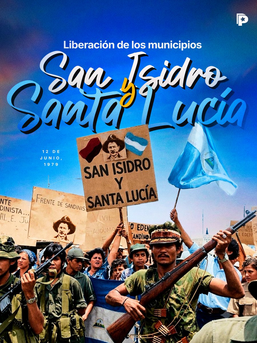 PrensaPopulr's tweet photo. ❤️🖤 Este 12 de junio conmemoramos el 47 aniversario de la liberación de San Isidro y Santa Lucía, una fecha histórica que abrió paso a nuevos tiempos de esperanza para el pueblo.

Honor y gloria a los héroes y mártires que hicieron posible esta victoria popular. https://t.co/1fV78EmO64