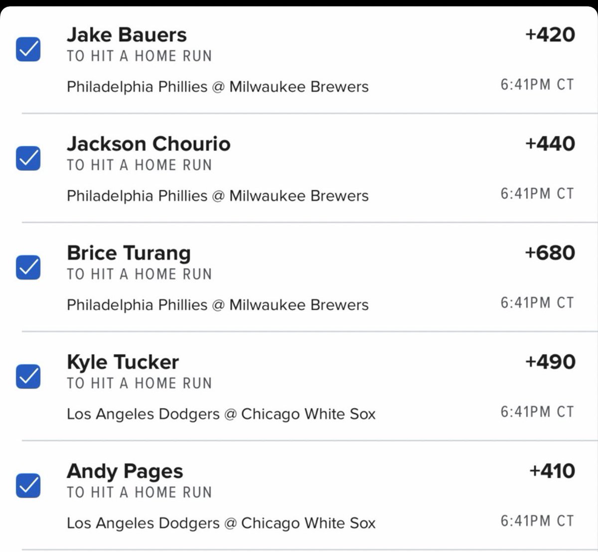 SimDaddyy's tweet photo. There is not one homer bettor that tracks up more units. Fake slips don’t count https://t.co/7BjKUD3p3g