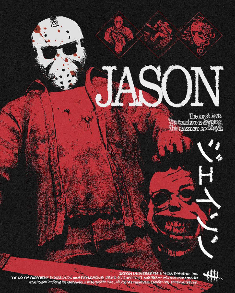 blackoutraven_'s tweet photo. Dead by Daylight: Jason.

@JasonUniverse13 х @DeadbyDaylight https://t.co/54ecYQcg6l