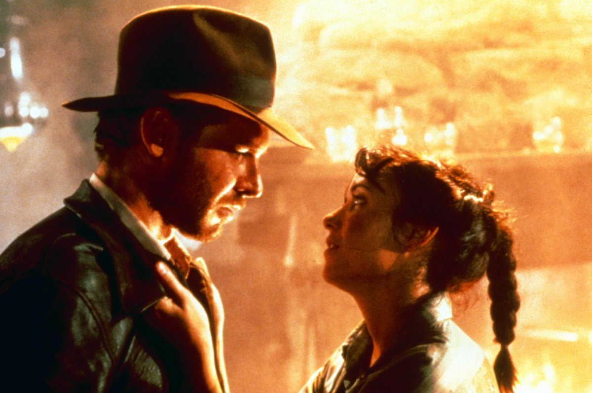Fandango's tweet photo. Indy fans join us in celebrating 45 wonderful years of #IndianaJones and the #RaidersOfTheLostArk. Rewatch today on Fandango at Home - https://t.co/N1NsCyeTv1 https://t.co/fvurGF43AT