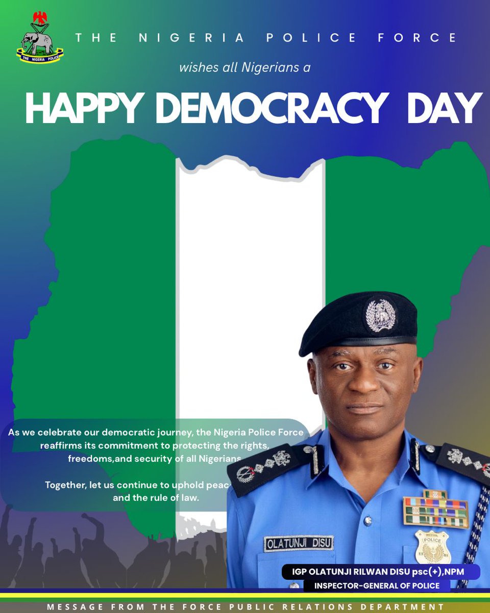 AbeyWas's tweet photo. Happy Democracy Day.... https://t.co/jFmgDi70nD