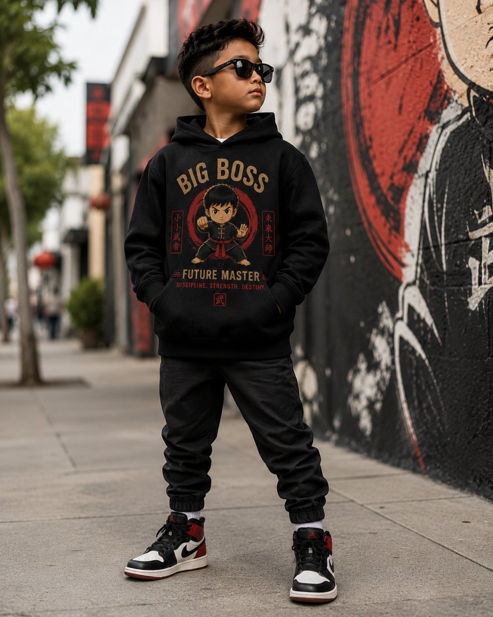 thefuryline's tweet photo. Every legend starts somewhere.
The Future Master Hoodie was made for the young ones learning confidence, discipline, strength, and purpose early. More than a kids hoodie, it’s a reminder that greatness is built one step, one lesson, and one bold move at a time.  $PSRU https://t.co/1jDfXX1C5P