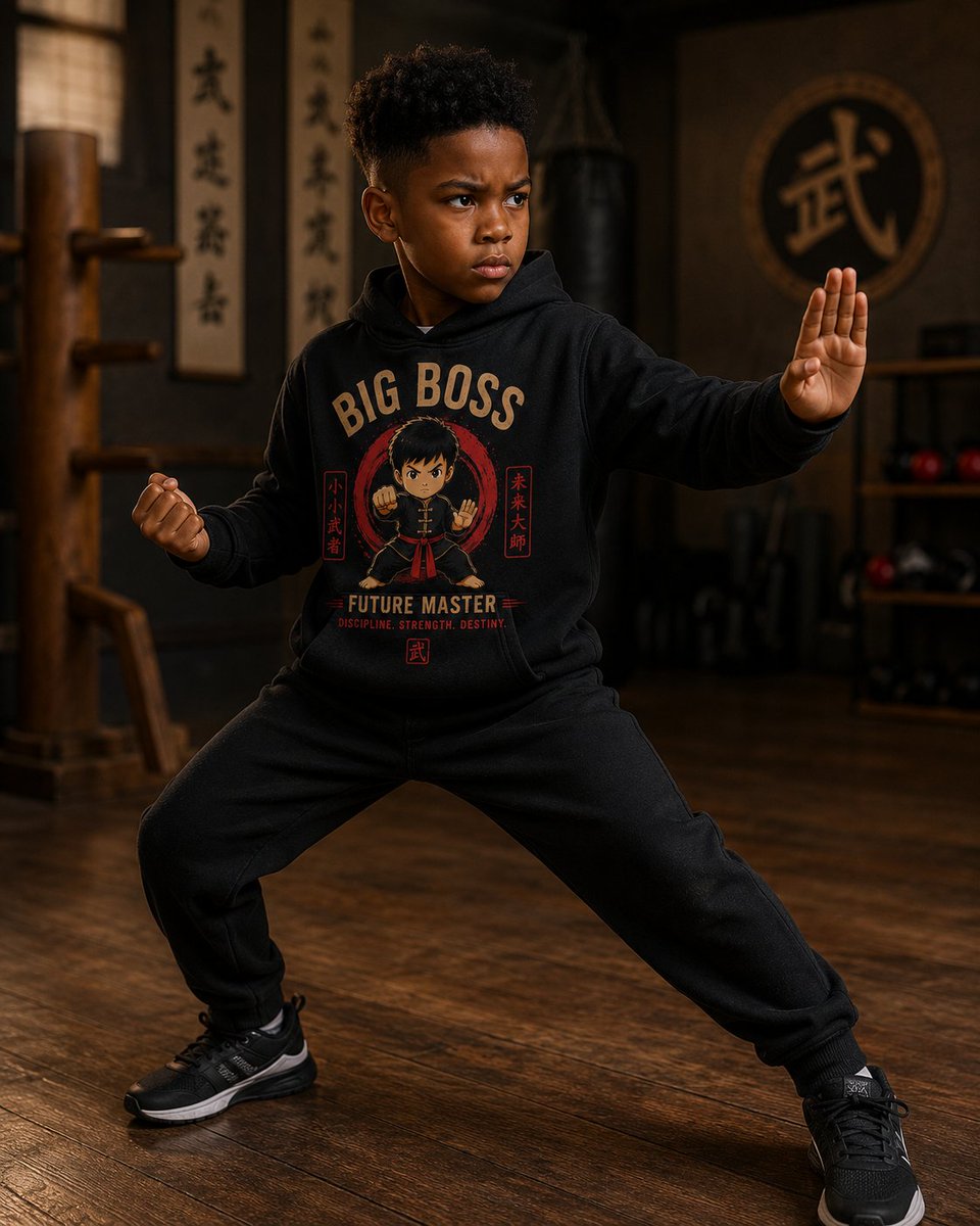 thefuryline's tweet photo. Every legend starts somewhere.
The Future Master Hoodie was made for the young ones learning confidence, discipline, strength, and purpose early. More than a kids hoodie, it’s a reminder that greatness is built one step, one lesson, and one bold move at a time.  $PSRU https://t.co/1jDfXX1C5P