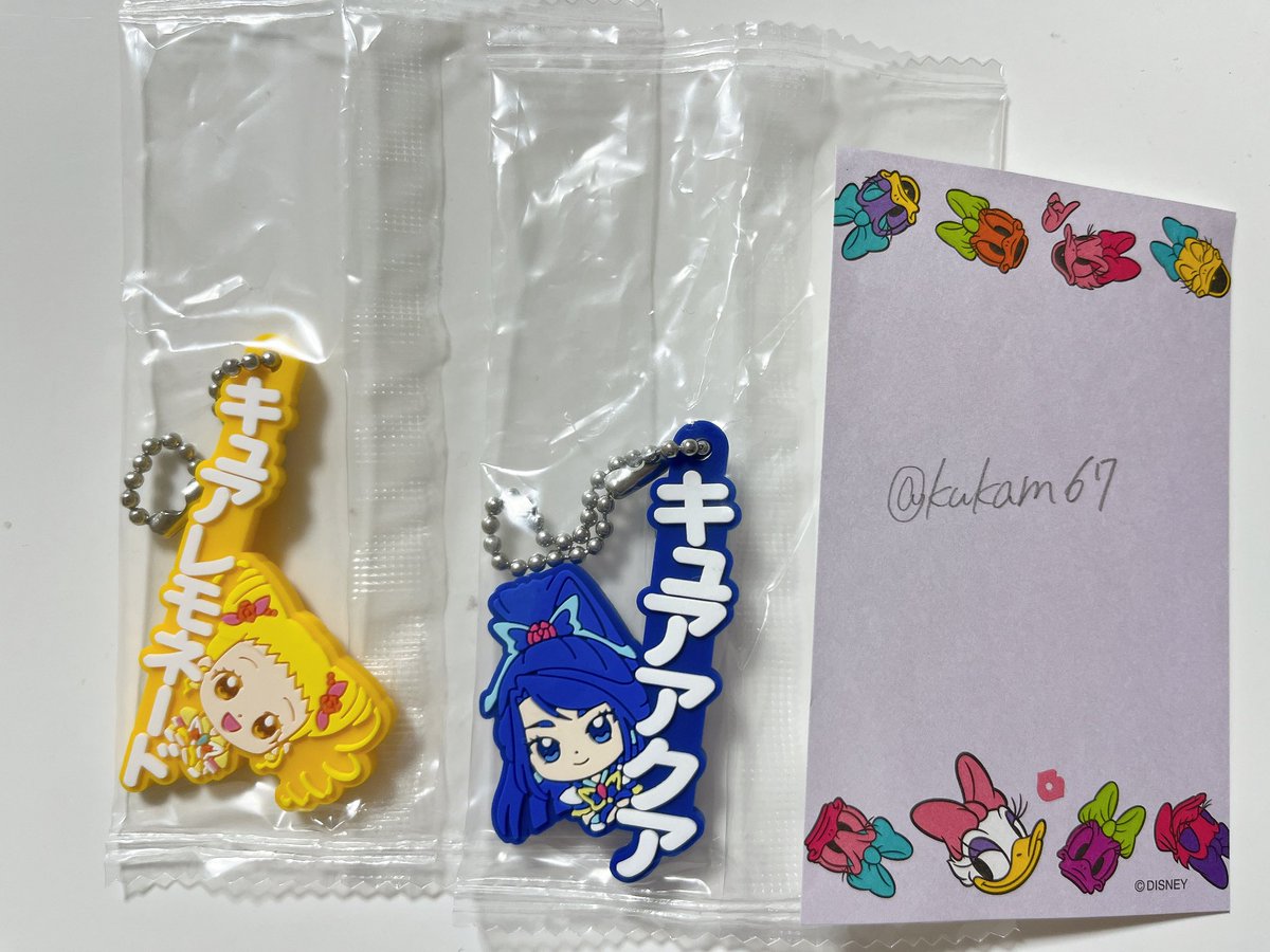 kukam67's tweet photo. 【交換】ガチャ プリキュア オールスターズ カプセル ラバー マスコット Name Collection2

【譲】　レモネード　アクア

【求】サンシャイン

郵送希望📮
検索からもお気軽にお声がけください！ https://t.co/9gXW8xHzey