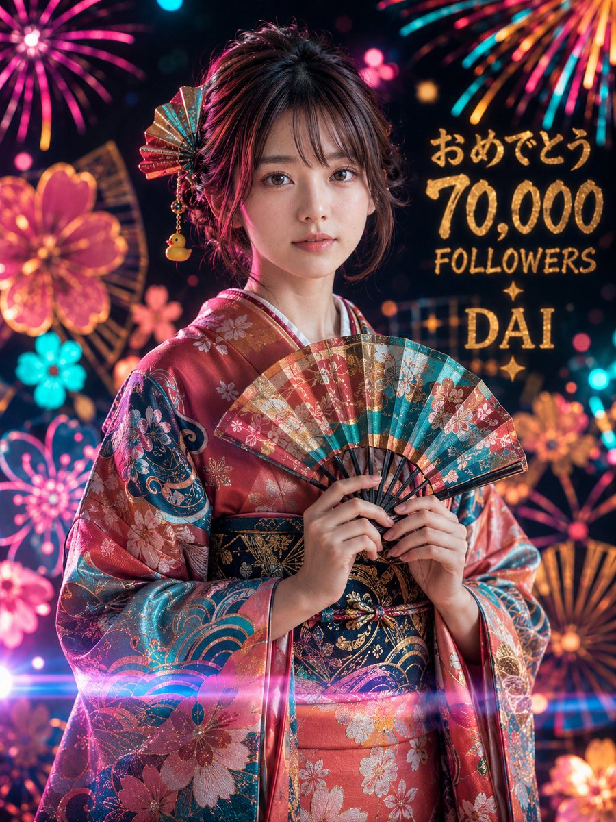 atakatadai DAIさん フォロワー様7万人突破おめでとうございます 