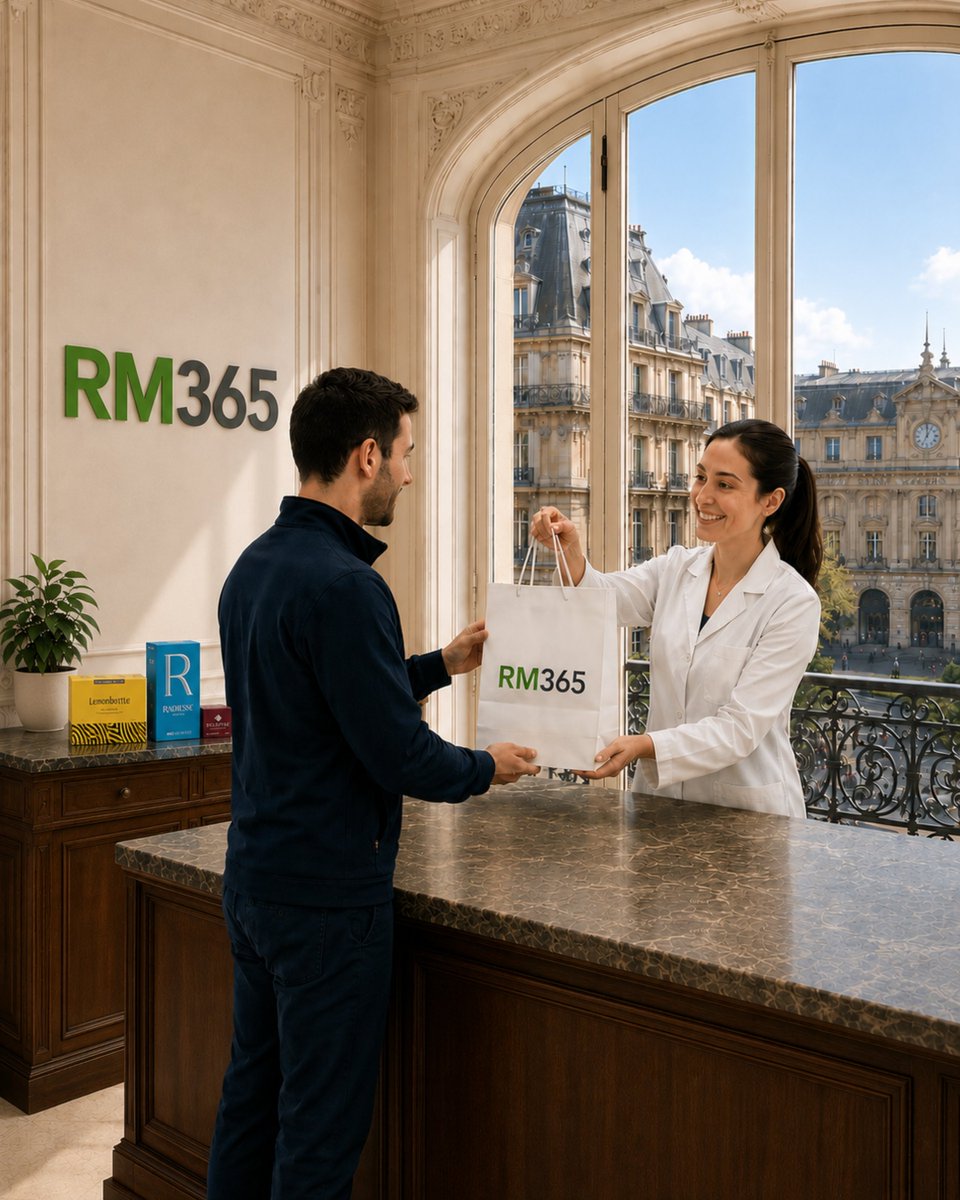 Rm365F's tweet photo. Besoin de vos produits rapidement ?

Commandez sur RM365 France et retirez votre commande directement dans nos bureaux parisiens.

📍 11 rue du Havre, Paris 8ᵉ
 🕒 Du lundi au vendredi, 10h00 – 18h30
➡️ https://t.co/uU1gqUJnSh

#RM365France #ClickAndCollect #BeautyIndustry https://t.co/3Ie4SSYzqP