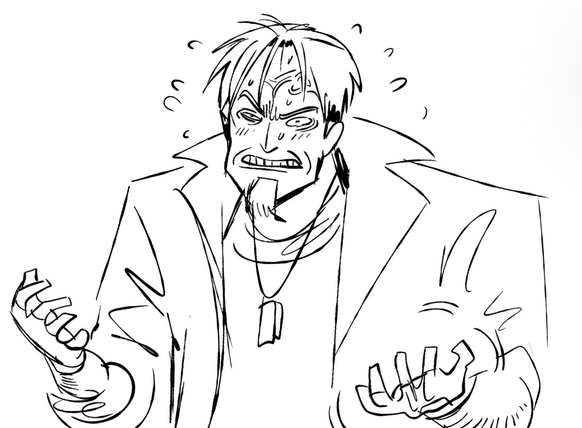 chuddyspam's tweet photo. Trying to draw java dude https://t.co/9osjQynh26