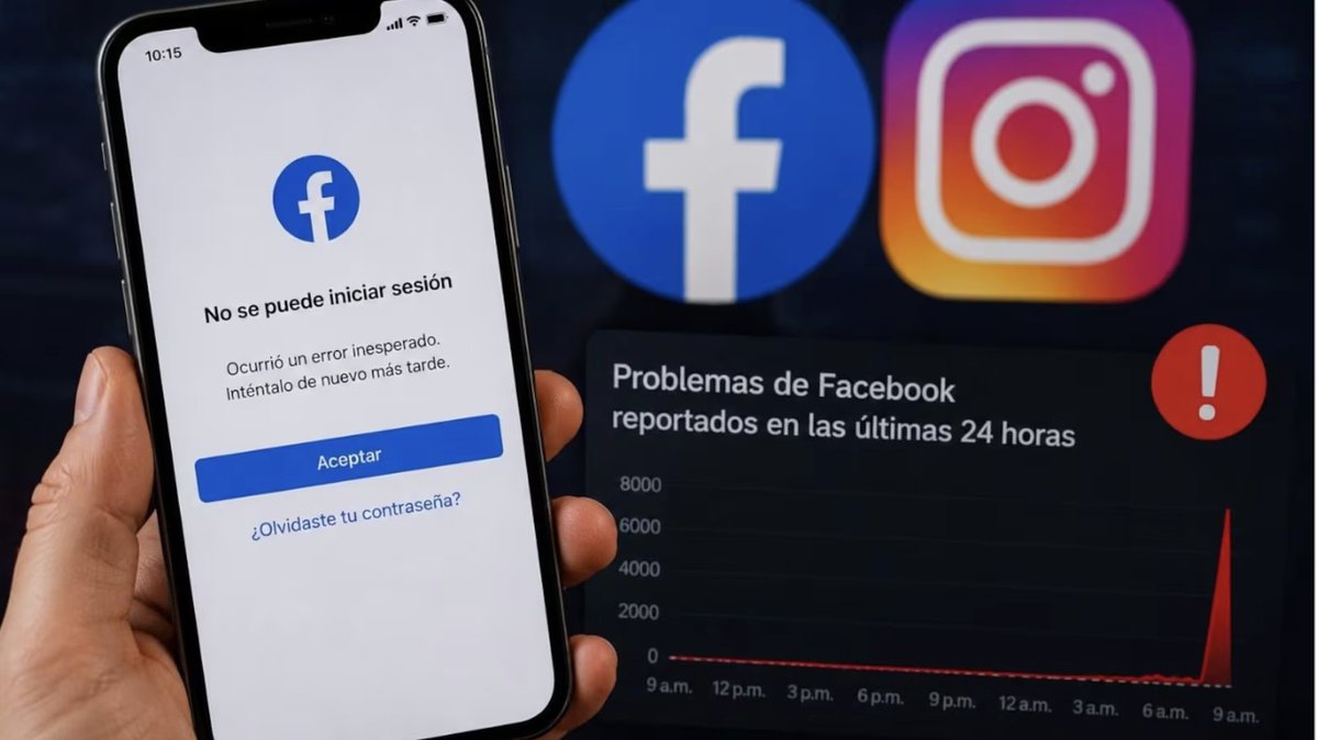adn_sureste's tweet photo. Facebook e Instagram presentan fallas; usuarios reportan problemas para iniciar sesión y usar las aplicaciones (09:15 h)
https://t.co/ZOzeDGDgju https://t.co/PmwHfSff2P