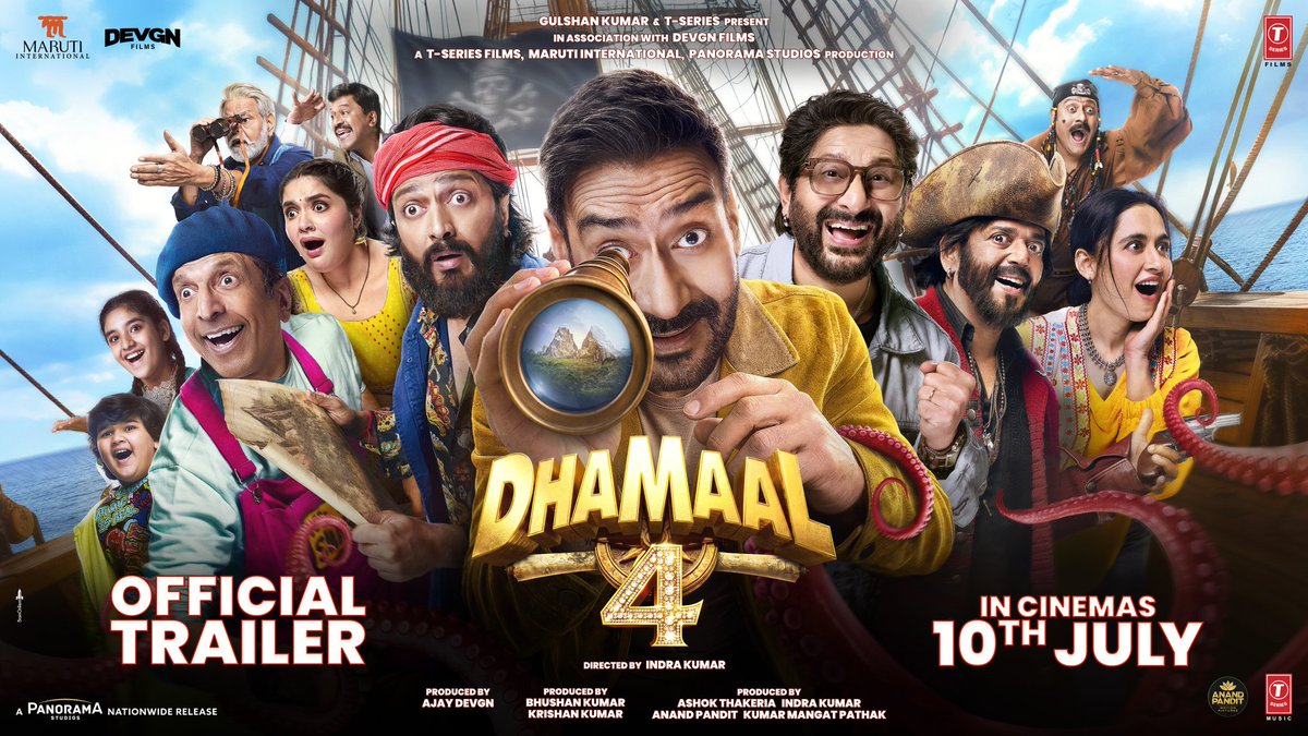 BoxOffice_Truth's tweet photo. Immense happiness in the trade after the trailers of #WelcomeToTheJungle and #Dhamaal4. Both have clicked with the paisa-paying public on the ground.

https://t.co/JBMXh8UYIG

Both #AkshayKumar &amp; #AjayDevgn started as action heroes in 1991 and are rocking in comedies in 2026 💥 https://t.co/J1dCf0dI32