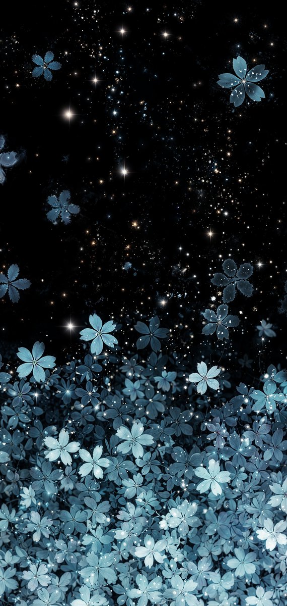 Paperoidd's tweet photo. Stardust Blossoms 🌠 https://t.co/ipk0bDA4MI