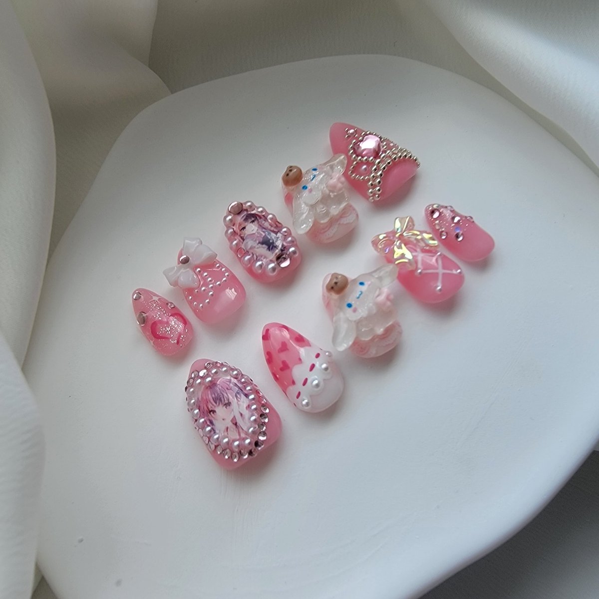 verybadnails's tweet photo. ironmouse nails 💕🎀 @ironmouse ♡ commission https://t.co/iVV2Bu9sS4