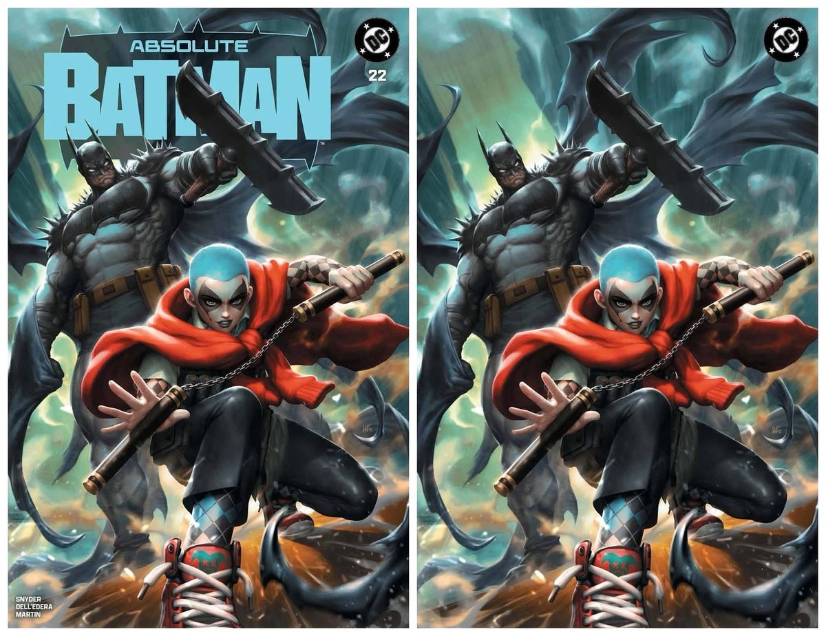 7ate9comics's tweet photo. 🦇 ABSOLUTE BATMAN #22
🎨 KUNKKA VARIANTS

🌍 TRADE DRESS LTD TO 1000
💎 VIRGIN FOIL LTD TO 1000
🗓️ ON SALE: FRIDAY 12TH JUNE
⏰ 12PM ET / 5PM UK TIME
💻 https://t.co/fUTzGjDW7q

💵 PRICING:
Trade Dress £14.95
Trade + Virgin Cover Set £36.95

#Batman #HarleyQuinn #ComicsForSale https://t.co/tRAb2LQk88