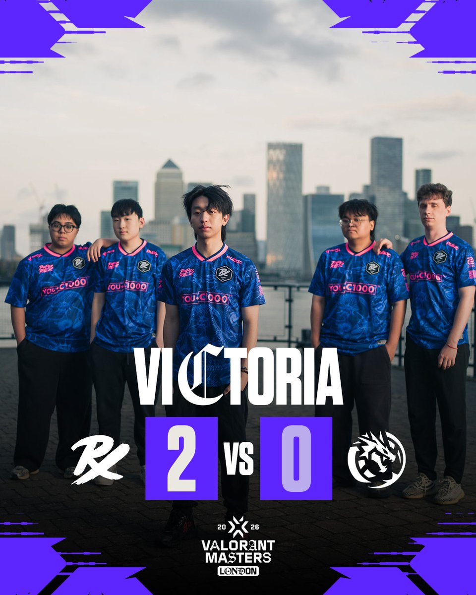 valesportsla's tweet photo. ¡DEBUT IMPECABLE PARA @pprxteam! 
Cierran su primera serie en #VALORANTMasters London con un 2 a 0 frente a LEV. https://t.co/VGSgexkAep