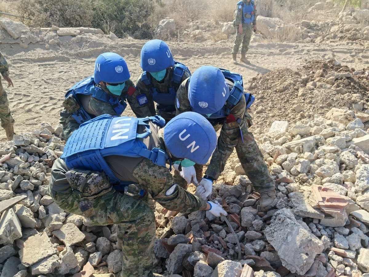 UNIFIL_'s tweet photo. Since renewed violence in south Lebanon, repairing roads &amp; bridges has been a core task for UNIFIL peacekeepers. These repairs support mission mobility and help ensure access for humanitarian actors in areas affected by ongoing hostilities &amp; displacement.

https://t.co/RuMMKFAHv3 https://t.co/hhmv0GOWW6
