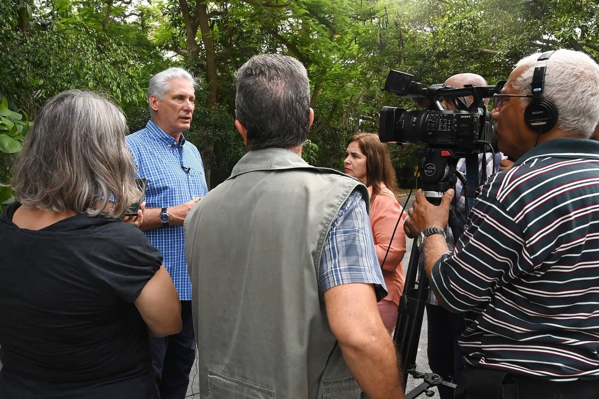 lianystr's tweet photo. 🇨🇺📍Cuban President @DiazCanelB announced several economic measures today, driven by the conviction that, as he stated, 'every opportunity in the midst of a crisis must be seized as a moment for takeoff, as a moment for growth'. https://t.co/HJzyNHWQYG