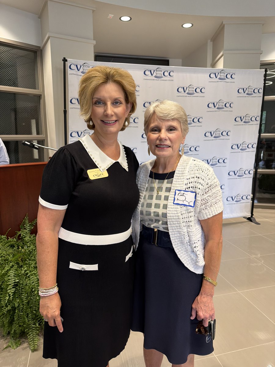 wccdothan's tweet photo. WCCD President Dr. Kathy Murphy was honored to attend a reception celebrating Dr. Annette Funderburk’s new leadership role as the President of Chattahoochee Valley Community College! https://t.co/UzY4sFapOO