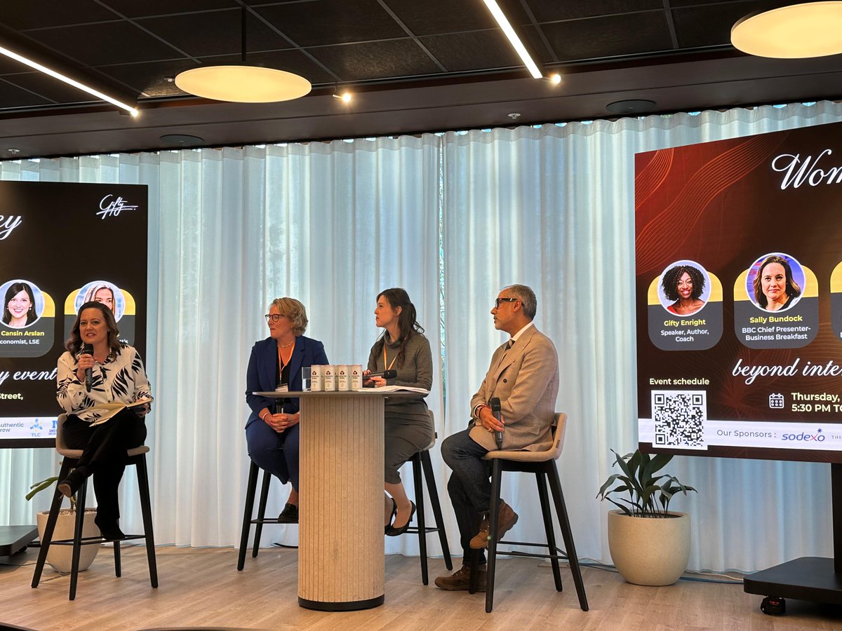 WildernessUK's tweet photo. We attended an inspiring evening event with Authentic Brew at @GSK HQ in London. 

Curated by Gifty Enright, the discussion focused on supporting women in the workplace and creating environments where they can thrive. 

Thanks to @SodexoUK_IRE  &amp; @TheGoodEatingCo for sponsoring. https://t.co/Y1Rfnoj9AD