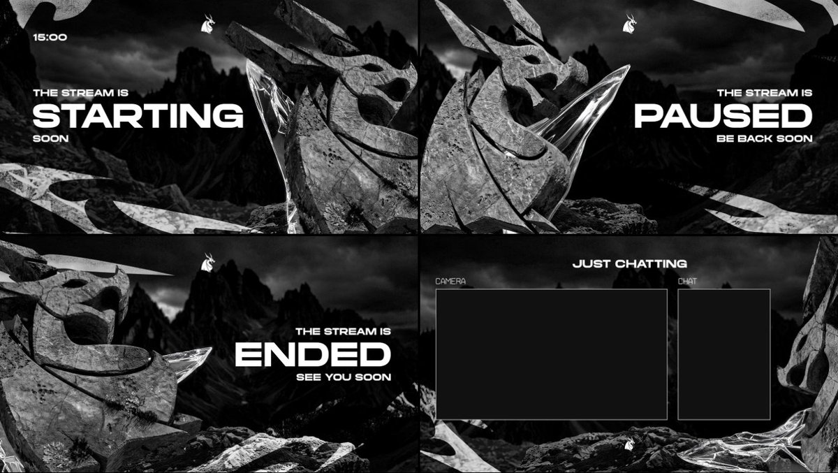 AtherisEsport's tweet photo. 🎬 NOUVEAU STREAM PACK

Parce qu’une production de qualité mérite une identité à la hauteur, nous sommes fiers de vous présenter notre tout nouveau Stream Pack ! 🎨

Overlays, transitions, animations… chaque détail a été pensé pour offrir une expérience encore plus immersive à notre communauté. 🪨

Un immense merci à @ElioDZN69 pour son talent et son professionnalisme dans la réalisation de ces assets. 🫶🏻

#WebTV #FlameVenom